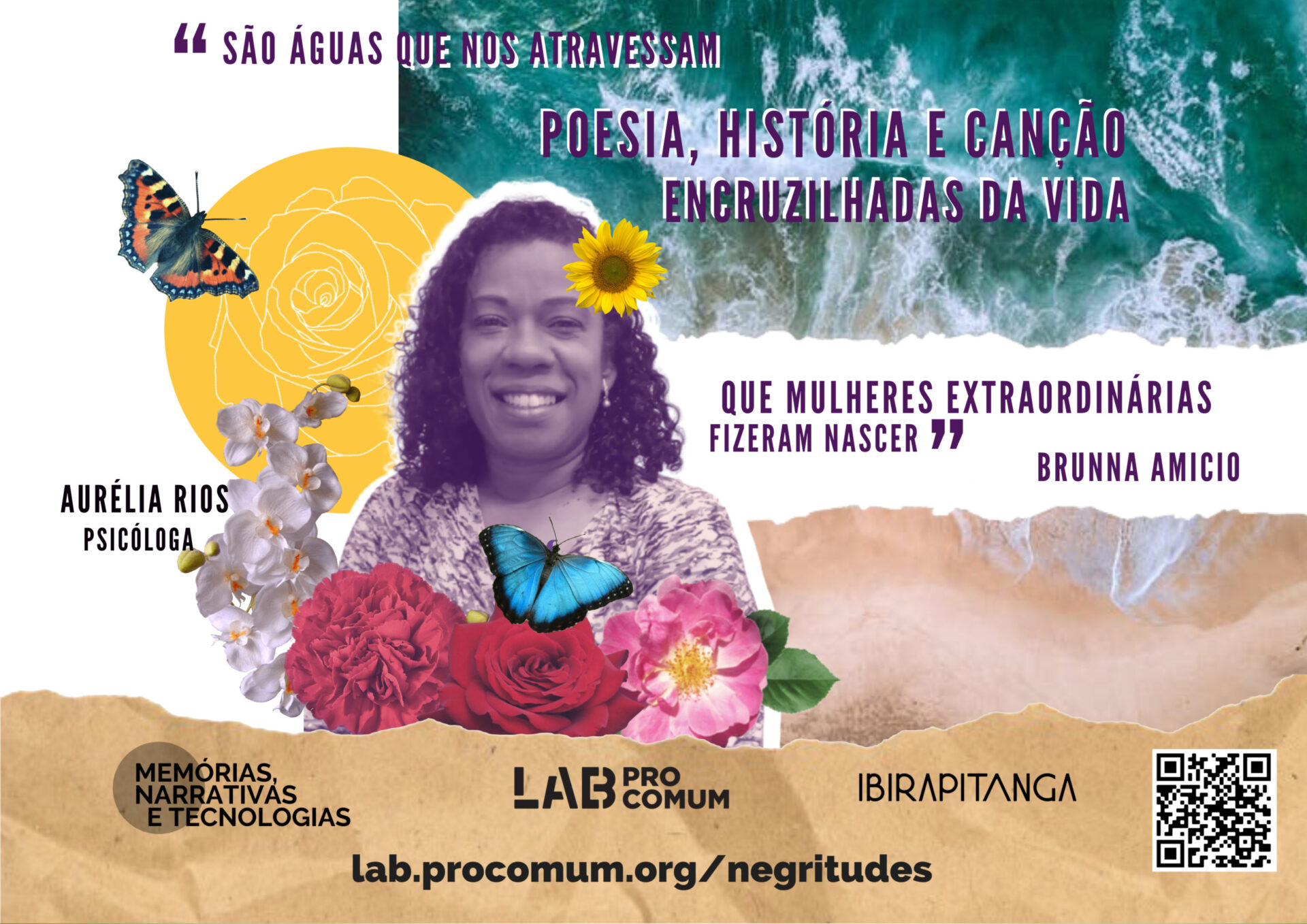 Cartaz de Aurélia Rios, psicóloga